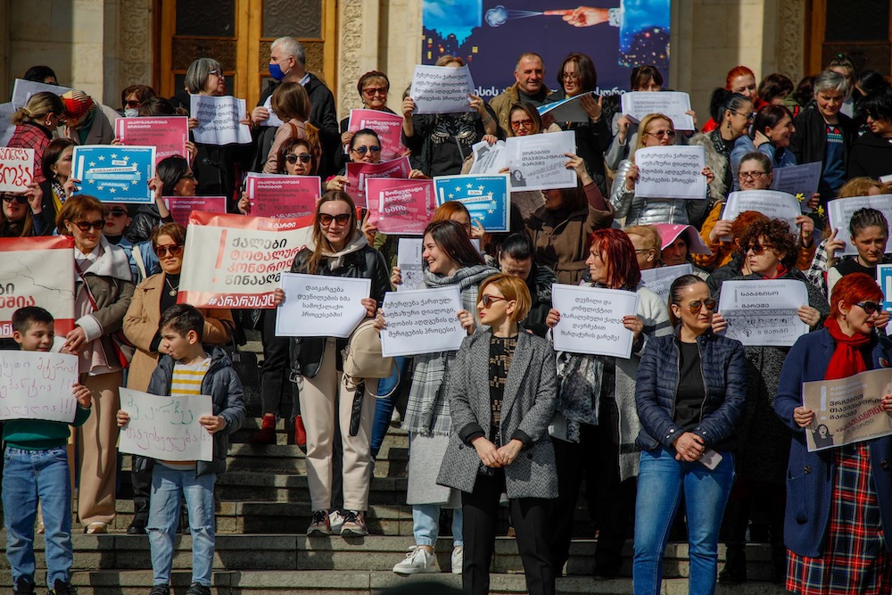 ქალთა ფონდი „სოხუმი“ შეურთდა ქალების სოლიდარობის მარშს